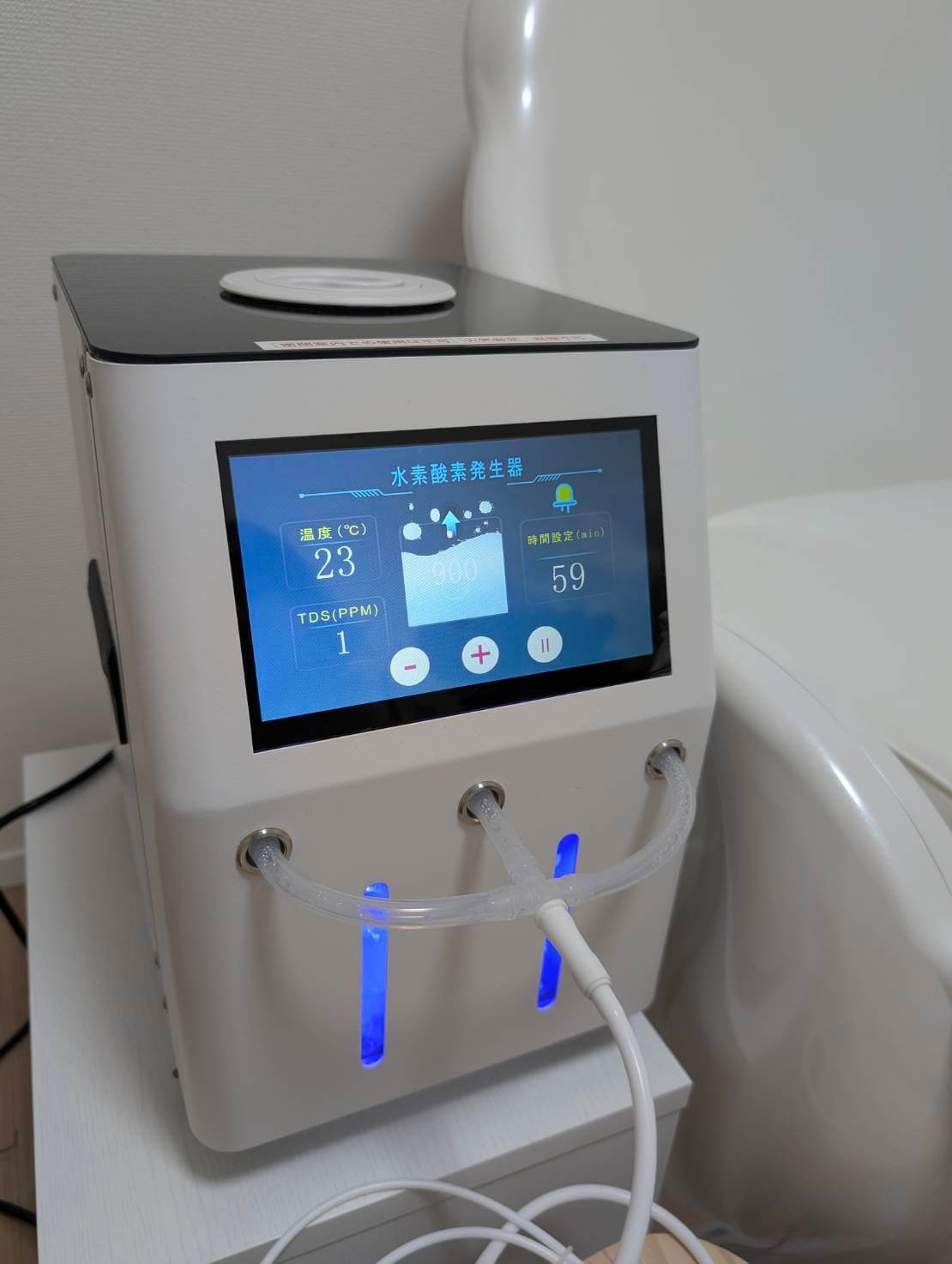 最新機器の操作パネル